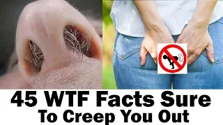 45  WTF Facts Sure To Creep You Out