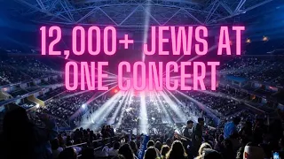 ISHAY RIBO CONCERT|| CONCERT WITH 12,000 JEWS