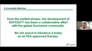 CureDuchenne Webinar W/ italfarmaco | Community Update with ITF Therapeutics: Introducing DUVYZAT™