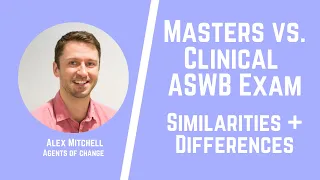 Masters vs. Clinical ASWB Exam - Similarities + Differences - Social Work Shorts - LMSW, LSW, LCSW