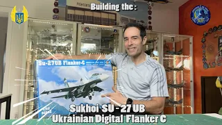 Trumpeter  Ukrainian SU -27 UB Digital Flanker build 1:32