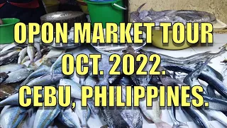 Opon Market Tour, Oct 2022, Cebu, Philippines.