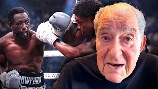 BOB ARUM REACTS TO CRAWFORD BEATING SPENCE "ERROL HAD NO ANSWERS,THE REMATCH WON'T MAKE A DIFFERENCE