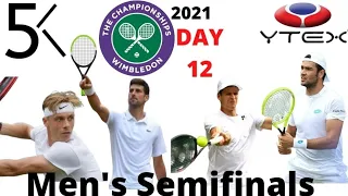Wimbledon 2021 Tennis Men's Semifinals Live Chat. Berrettini vs Hurkacz / Djokovic vs Shapovalov