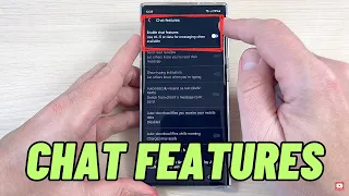 How to Enable CHAT FEATURES on Samsung Galaxy S23 / S23+ / S23 Ultra