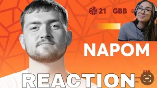 NaPoM 🇺🇸 I GRAND BEATBOX BATTLE 2021 *REACTION*