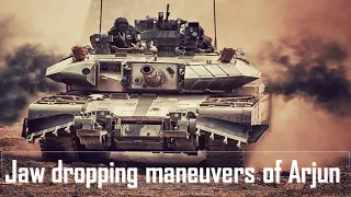 Maneuvers of Arjun tank : An answer to those who think its heavy