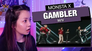 RETIRED DANCER'S REACTION+REVIEW: MONSTA X "Gambler" M/V!