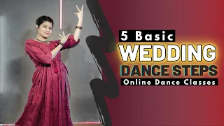 5 Basic Wedding Dance Steps | Online Dance Classes | Learn to dance | Choreo N Concept