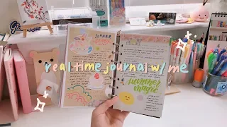 real time asmr? journal with me #5 ✏️
