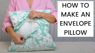 How To Make An Envelope Pillow