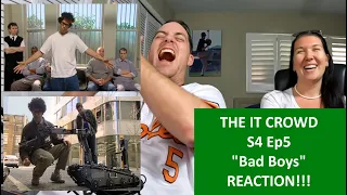 Americans React | THE IT CROWD | Bad Boys Season 4 Episode 5 | REACTION