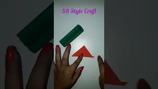 Diwali Craft Ideas😍Paper Candle 🕯Paper Candle Craft 🕯 #Diy #origami #Shorts #Viral