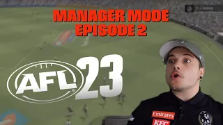 AFL23 Manager Mode | Episode 2 | The Cats and Patch Update