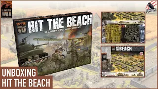 FLAMES OF WAR HIT THE BEACH STARTER SET UNBOXING - Find Out What’s In The Box - Amazing Value!