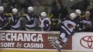 Ilya Kovalchuk hits goal#35 in a season against Kings (19 jan 2006)