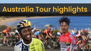 Biniam Girmay and Natnael Tesfatsion Australia Tour ቢኒያም ግርማይን ናትናኤል ተስፋጺዮንን ዝገበርዎ ውድድራት #eritrean