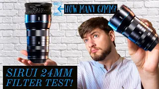 Sirui 24mm F2.8 Anamorphic Close Up Lens & Filter Test | + Gear Ring Discussion.