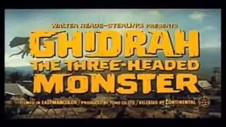"Ghidrah, the Three-Headed Monster" U.S. theatrical trailer