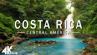 FLYING OVER COSTA RICA (4K UHD) - Relaxing Music Along With Beautiful Nature Videos - 4K Video HD