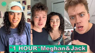 *1 HOUR* Meghan and Jack New TikTok Videos 2023 | Best Meghan&Jack Funny TikTok Compilation
