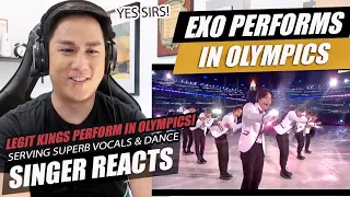 EXO in Olympics 2018 | SINGER REACTION