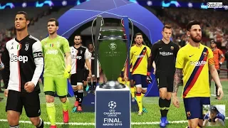 PES 2019 | Barcelona vs Juventus | Final UEFA Champions League (UCL) | Ronaldo vs Messi