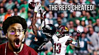 CRAZY GAME!! Commander's Fan reacts to Commanders vs Eagles (Week 4)