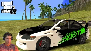 Mitsubishi lancer Evo в GTA 4.