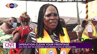 Operation Clean Your Frontage: AMA won't interfere with prosecution of guilty people - Accra Mayor