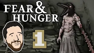 BODY HORROR DUNGEON CRAWLER | Let's Play Fear & Hunger (Blind) - PART 1 | Graeme Games | Gameplay