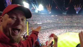 CROWD GOES WILD AS THE PHILLIES BEAT THE PADRES (NLCS GAME 3)