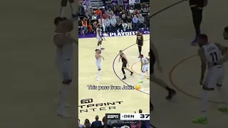 This pass from jokic