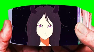 Ender Dragon Girl Rematch Steve - Minecraft Anime - Flipbook Animation