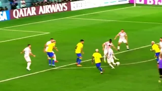 Neymar goal vs Croatia World Cup 2022