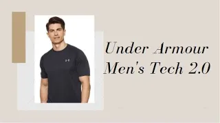 Under Armour Men's Tech 2.0 Short Sleeve T-Shirt