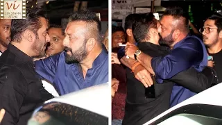 Salman Khan & Sanjay Dutt  Hug Each Other & Patch Up  | Friendship Video  | Six Sigma Films