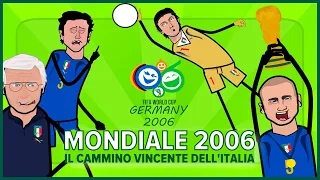 MONDIALE 2006 - IL CAMMINO VINCENTE DELL'ITALIA - CARTOON PARODY [VIDEO COMPLETO]