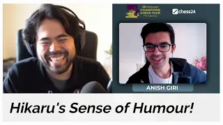 Anish Giri talks about Hikaru Nakamura's Sense of Humour