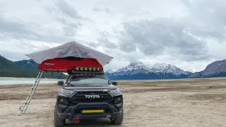 2019 Toyota RAV4 exploring the back country .