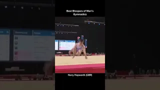 The judge blinked and thought he landed 😂 #gymnast #fitness #olympics #ncaa #sports #fail #fails