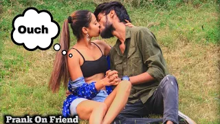 मिली Boyfriend से ना खुश लड़की || Real Kissing Prank || Ashish Panday