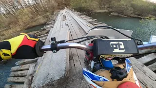 Прохват на Motoland CRF 250 и тест крепления GoPro