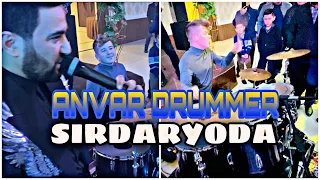 Anvar drummer  Sirdaryoda Baraban sôlô.