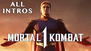 Mortal Kombat 1 - Homelander Intro Dialogues Leak (All Homelander Intros)