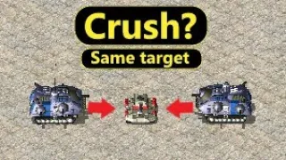Can CRUSH the same target ??? - Red Alert 2