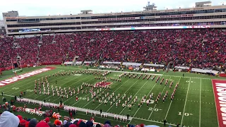On Wisconsin Halftime & Finale - University of Wisconsin Marching Band 4k/60fps 11.18.17