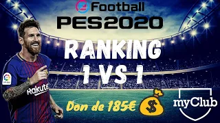 1vs1 PES20 et Don de 185€ en live !