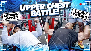 ANDREW AND LARRY UPPER CHEST BATTLE!