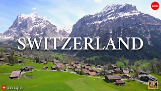 🚠🏡🌸🌺🌷 The Most Beautiful and Relaxing Journey in Grindelwald Switzerland 4K HDR | #swiss #swissview